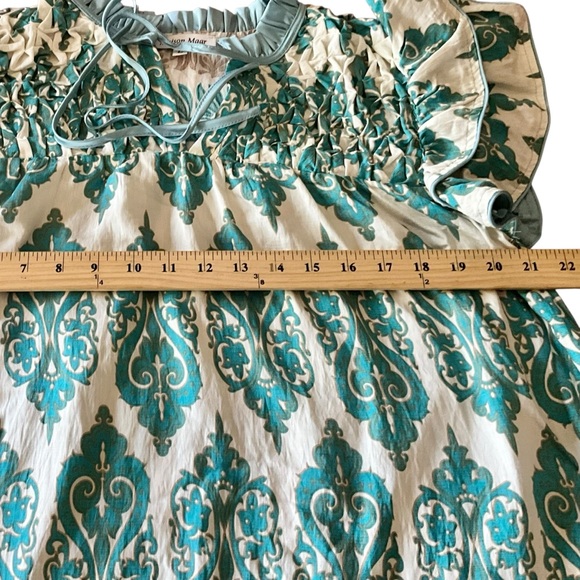 Maison Maar Flutter Sleeve Shift Mini Dress - Picture 10 of 12